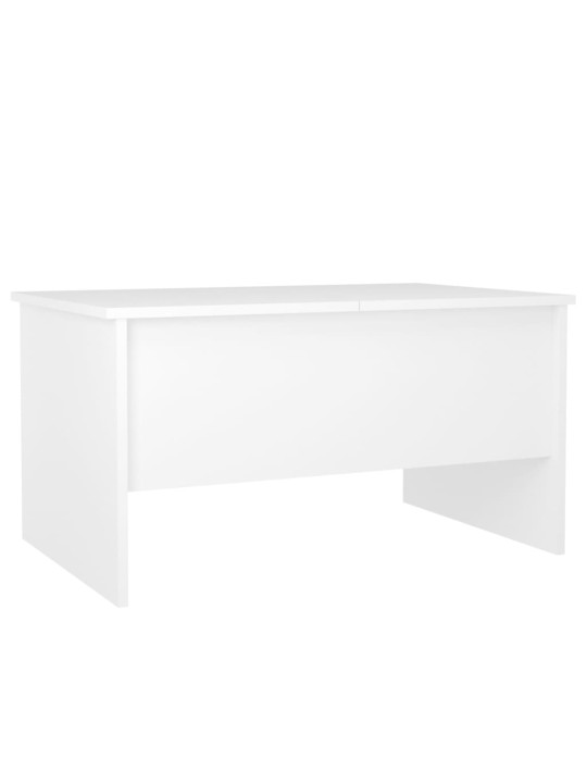 Konferenční stolek bílý 80 x 50 x 42,5 cm kompozitní dřevo