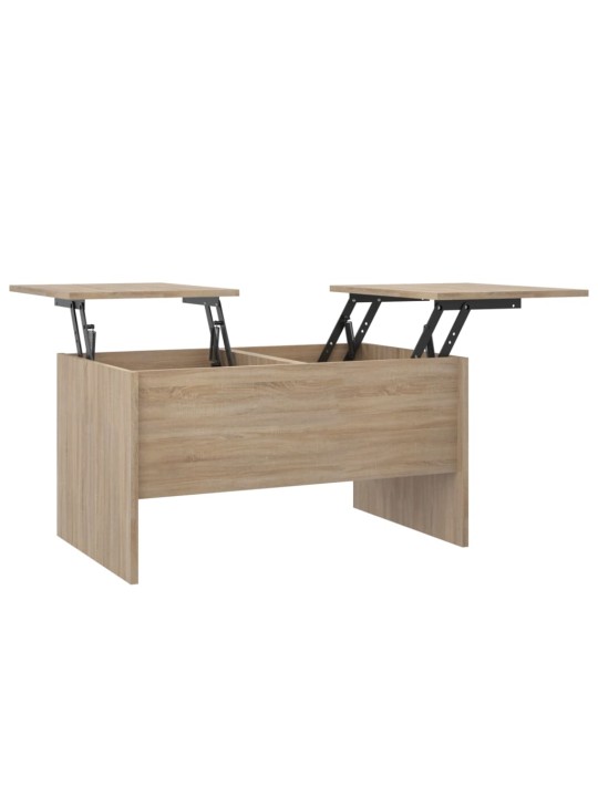 Konferenční stolek dub sonoma 80x50x42,5 cm kompozitní dřevo