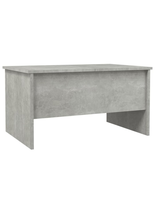 Konferenční stolek betonově šedý 80x50x42,5 cm kompozitní dřevo