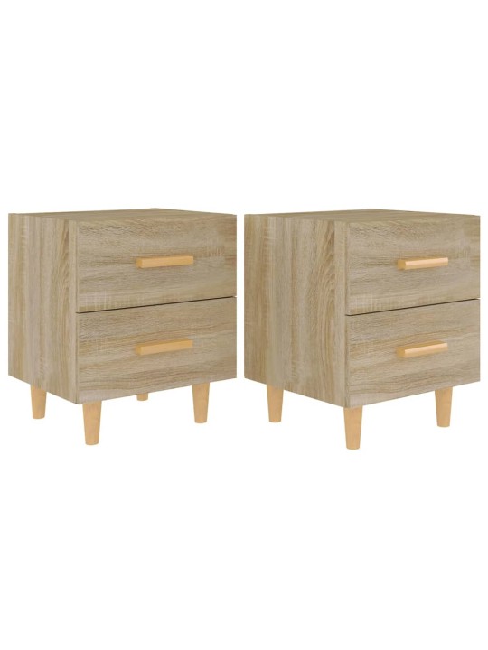 Noční stolky 2 ks dub sonoma 40 x 35 x 47,5 cm