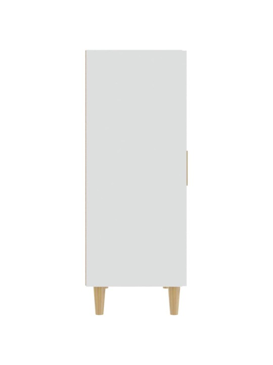 Příborník bílý 70 x 34 x 90 cm kompozitní dřevo