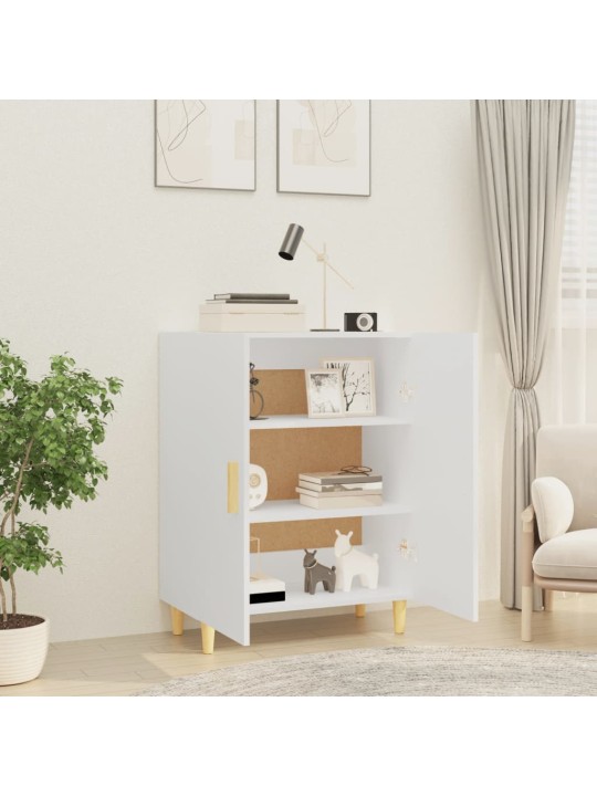 Příborník bílý 70 x 34 x 90 cm kompozitní dřevo