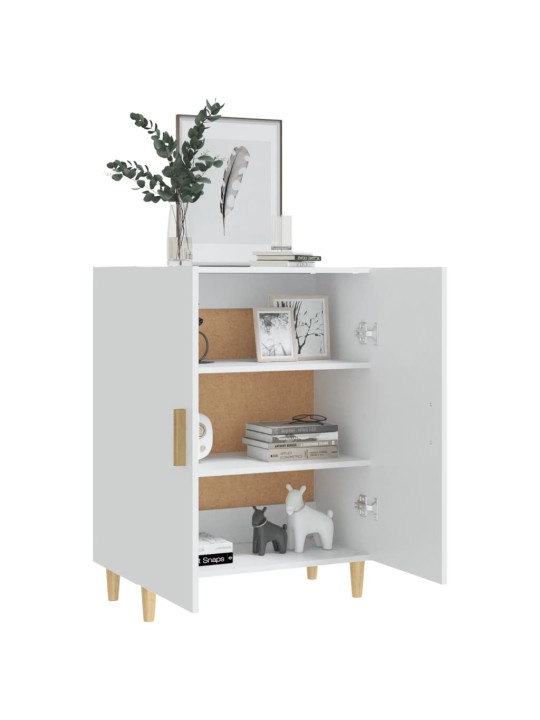 Příborník bílý 70 x 34 x 90 cm kompozitní dřevo