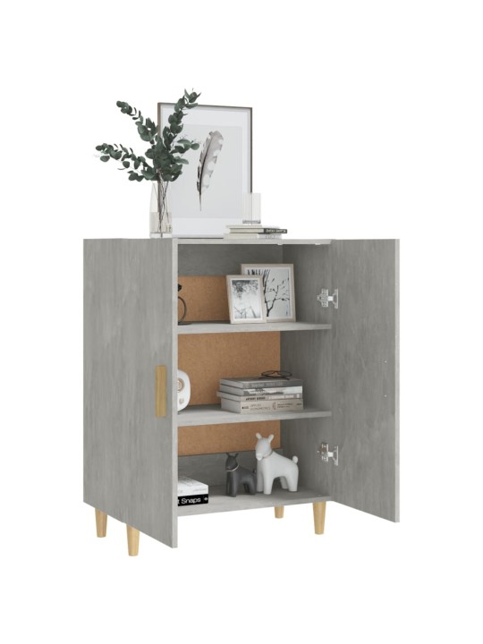 Příborník betonově šedý 70 x 34 x 90 cm kompozitní dřevo