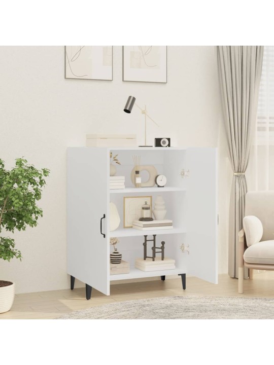 Příborník bílý 70 x 34 x 90 cm kompozitní dřevo