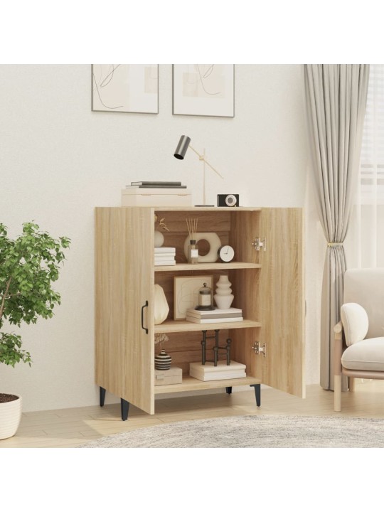 Příborník dub sonoma 70 x 34 x 90 cm kompozitní dřevo