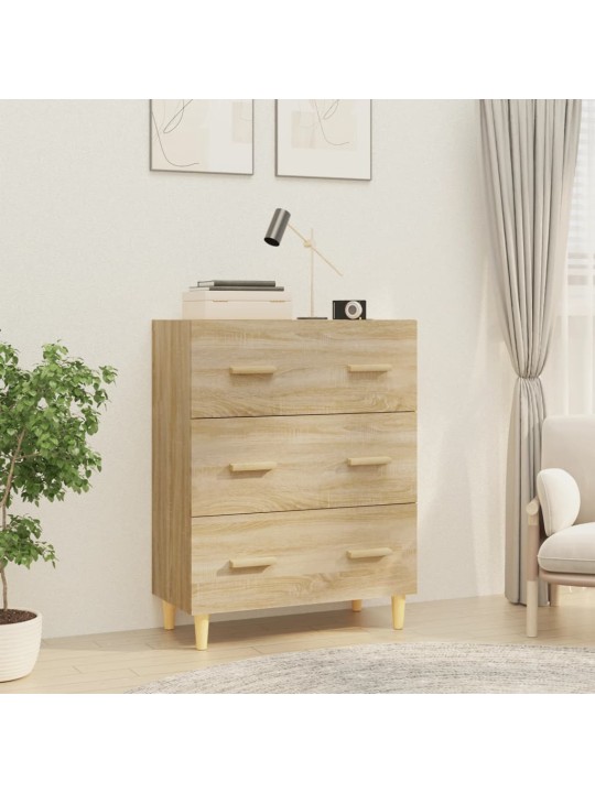 Příborník dub sonoma 70 x 34 x 90 cm kompozitní dřevo