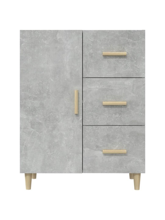 Příborník betonově šedý 69,5 x 34 x 90 cm kompozitní dřevo