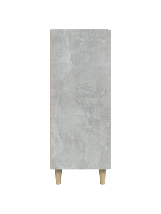 Příborník betonově šedý 69,5 x 34 x 90 cm kompozitní dřevo