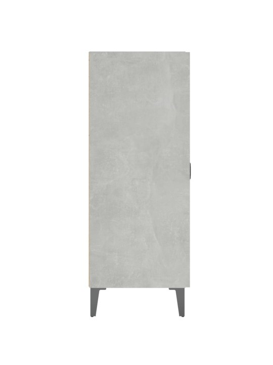 Příborník betonově šedý 69,5 x 34 x 90 cm kompozitní dřevo
