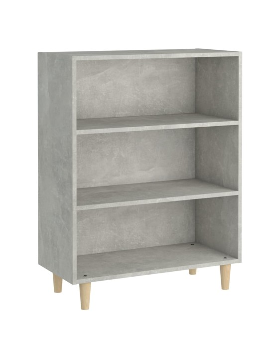 Příborník betonově šedý 69,5 x 32,5 x 90 cm kompozitní dřevo