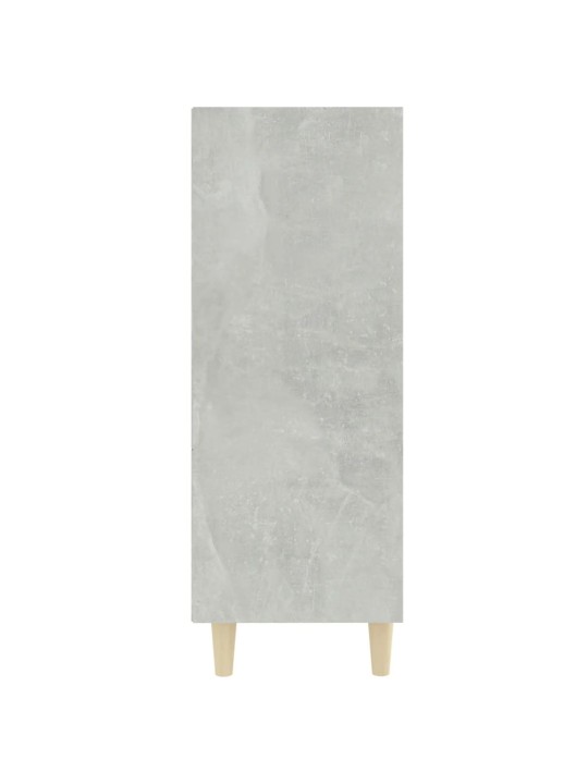 Příborník betonově šedý 69,5 x 32,5 x 90 cm kompozitní dřevo
