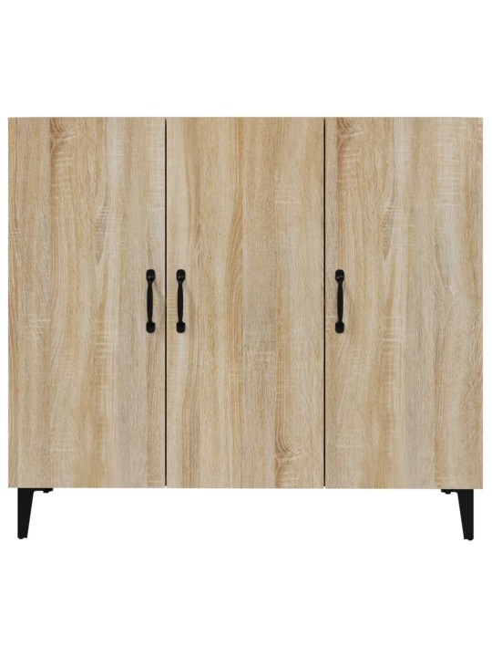Příborník dub sonoma 90 x 34 x 80 cm kompozitní dřevo