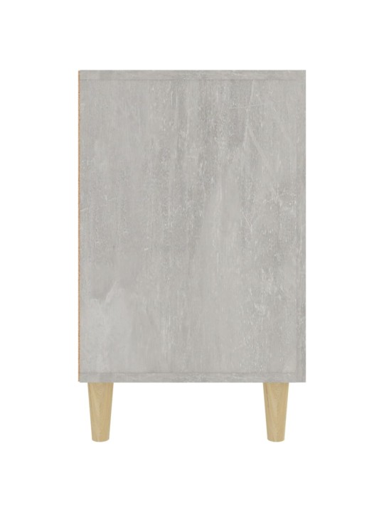 Příborník betonově šedý 100 x 36 x 60 cm kompozitní dřevo