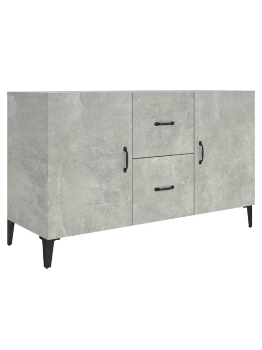 Příborník betonově šedý 100 x 36 x 60 cm kompozitní dřevo