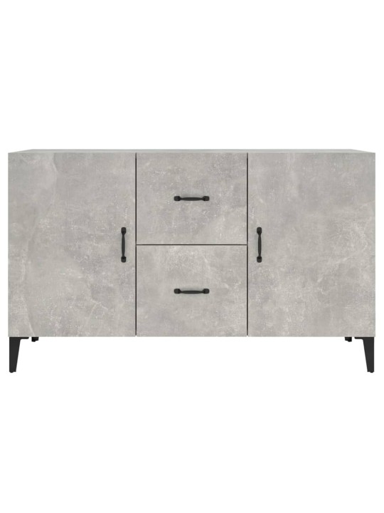 Příborník betonově šedý 100 x 36 x 60 cm kompozitní dřevo