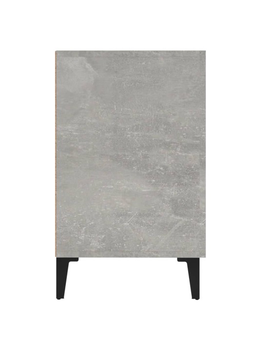 Příborník betonově šedý 100 x 36 x 60 cm kompozitní dřevo