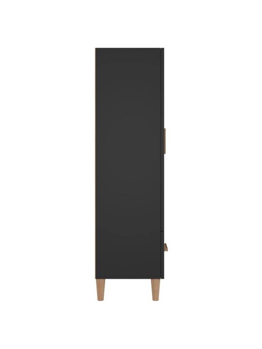 Highboard černý 70 x 31 x 115 cm kompozitní dřevo