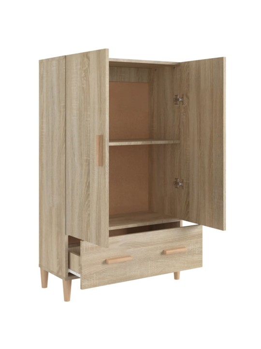 Komoda dub sonoma 70 x 31 x 115 cm kompozitní dřevo