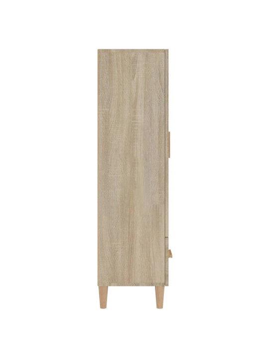 Komoda dub sonoma 70 x 31 x 115 cm kompozitní dřevo
