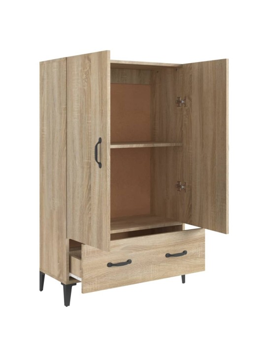 Komoda dub sonoma 70 x 31 x 115 cm kompozitní dřevo