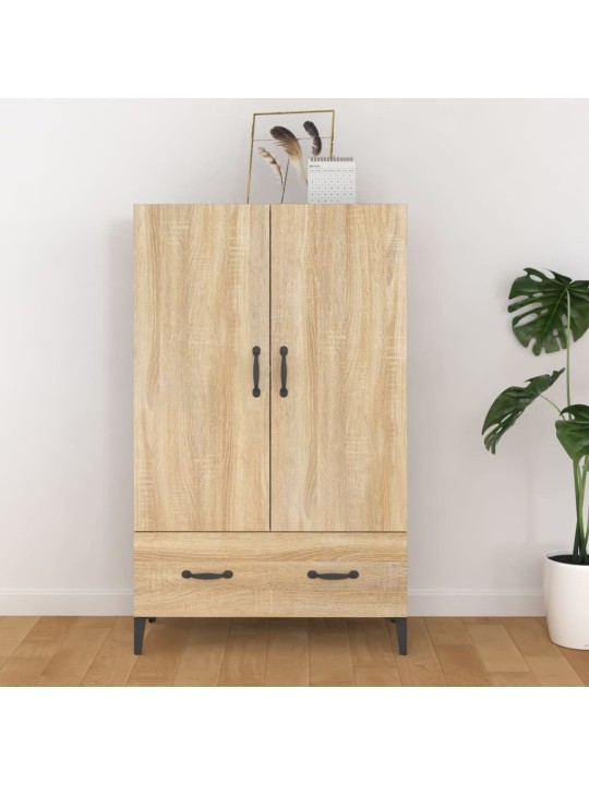Komoda dub sonoma 70 x 31 x 115 cm kompozitní dřevo