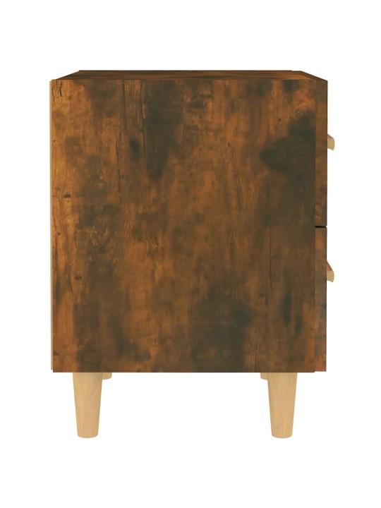 Noční stolky 2 ks kouřový dub 40 x 35 x 47,5 cm