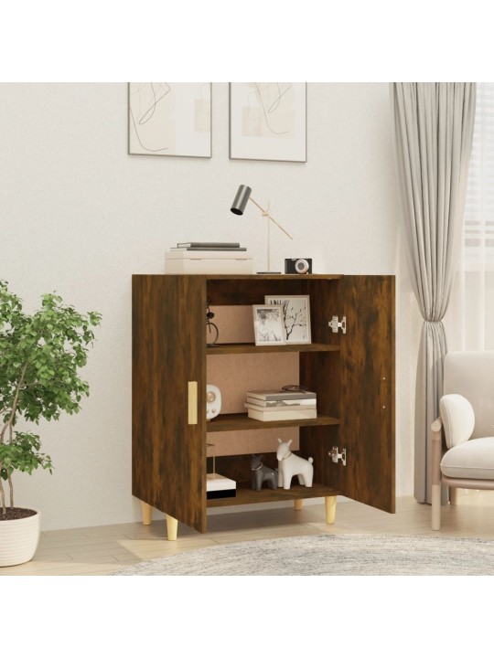 Příborník kouřový dub 70 x 34 x 90 cm kompozitní dřevo
