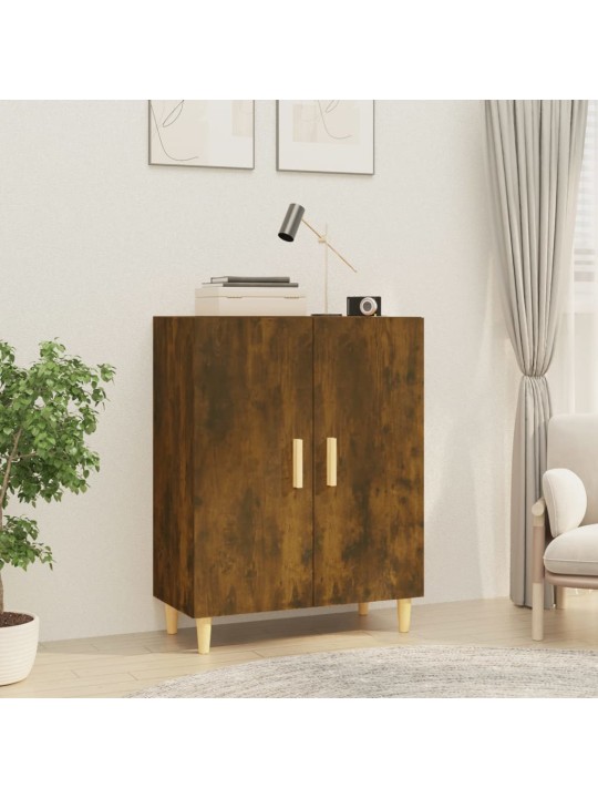 Příborník kouřový dub 70 x 34 x 90 cm kompozitní dřevo