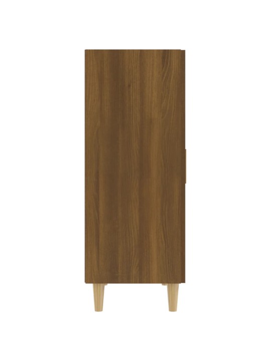 Příborník hnědý dub 70 x 34 x 90 cm kompozitní dřevo