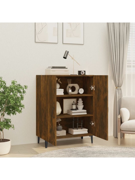 Příborník kouřový dub 70 x 34 x 90 cm kompozitní dřevo