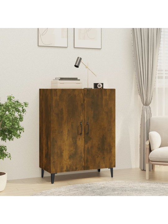 Příborník kouřový dub 70 x 34 x 90 cm kompozitní dřevo
