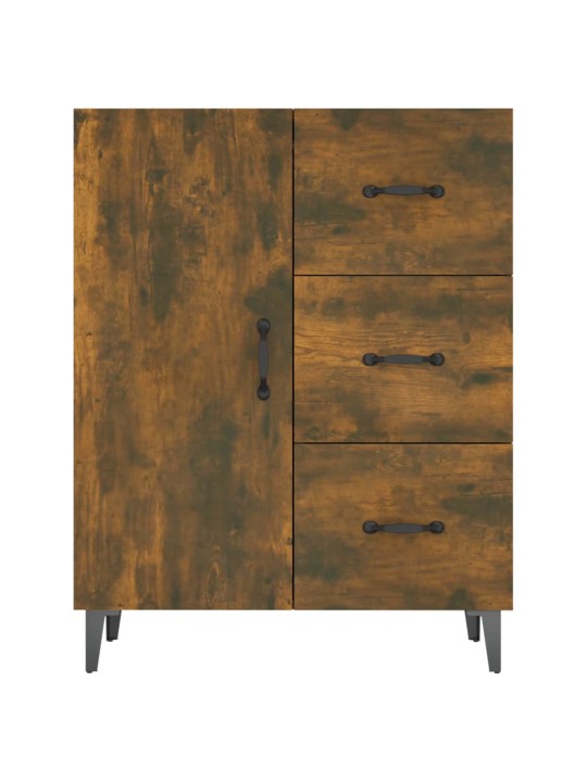 Příborník kouřový dub 69,5 x 34 x 90 cm kompozitní dřevo