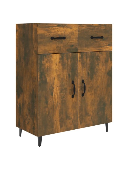 Příborník kouřový dub 69,5 x 34 x 90 cm kompozitní dřevo