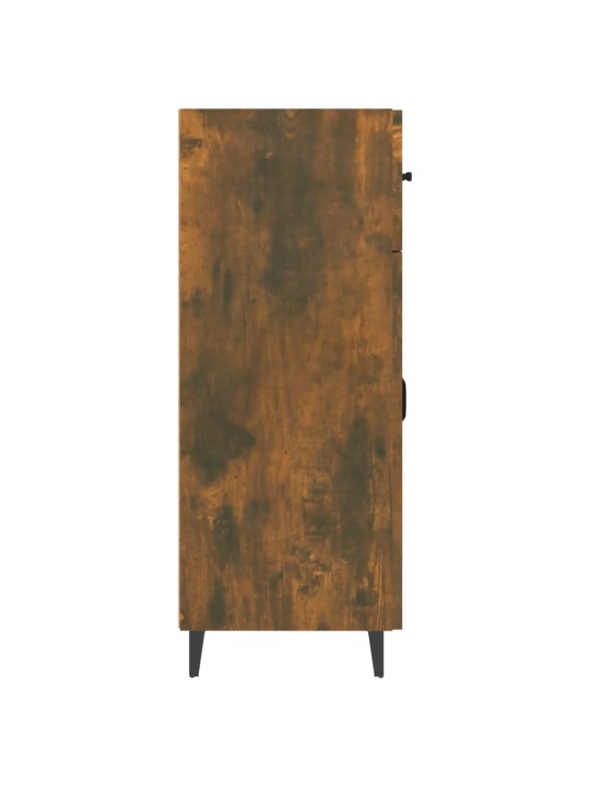 Příborník kouřový dub 69,5 x 34 x 90 cm kompozitní dřevo