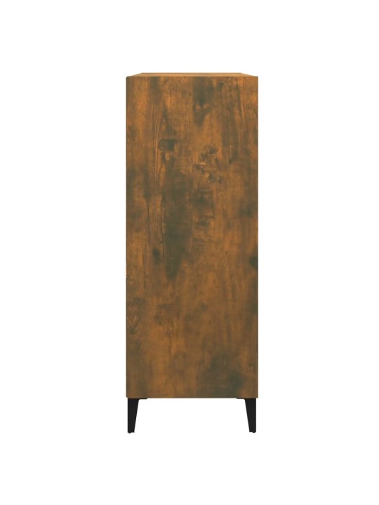 Příborník kouřový dub 69,5 x 32,5 x 90 cm kompozitní dřevo