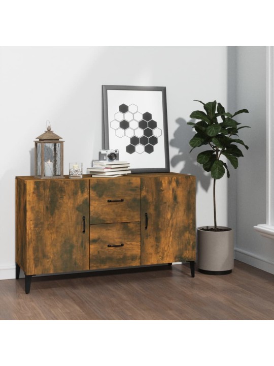 Příborník kouřový dub 100 x 36 x 60 cm kompozitní dřevo