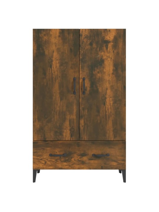 Komoda kouřový dub 70 x 31 x 115 cm kompozitní dřevo