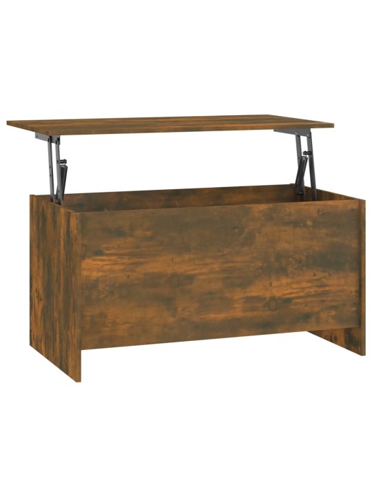 Konferenční stolek kouřový dub 102x55,5x52,5cm kompozitní dřevo