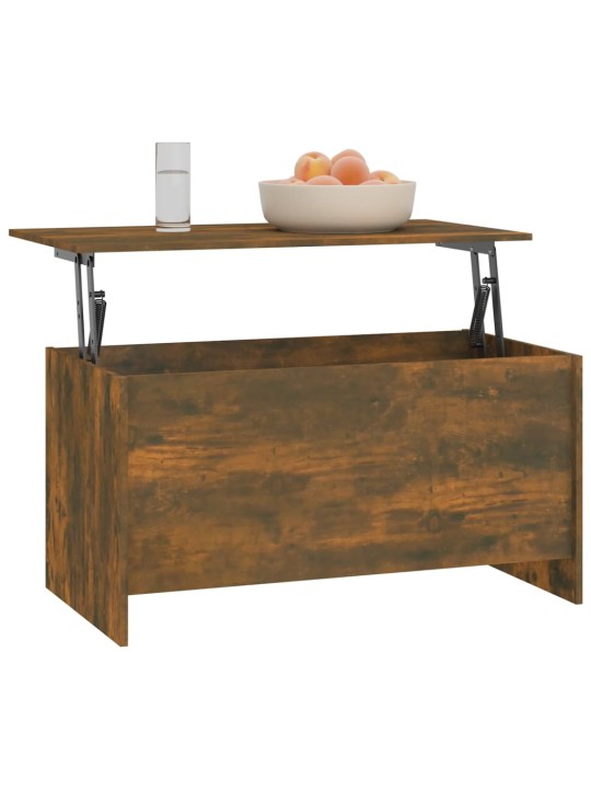 Konferenční stolek kouřový dub 102x55,5x52,5cm kompozitní dřevo