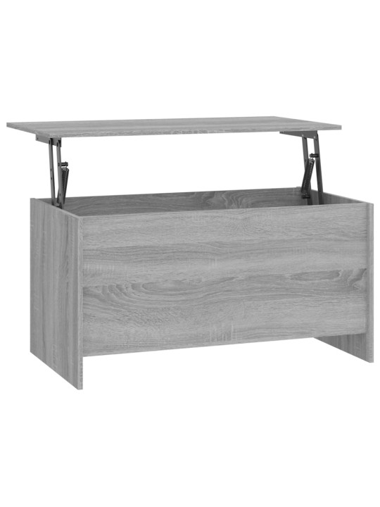 Konferenční stolek šedý sonoma 102x55,5x52,5cm kompozitní dřevo