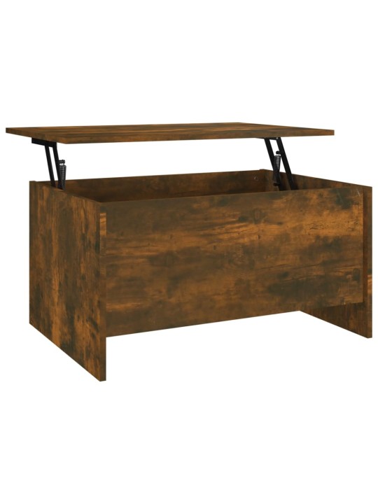 Konferenční stolek kouřový dub 80x55,5x41,5 cm kompozitní dřevo