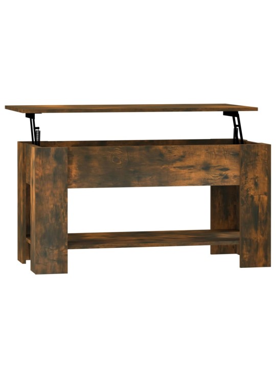 Konferenční stolek kouřový dub 101x49x52 cm kompozitní dřevo