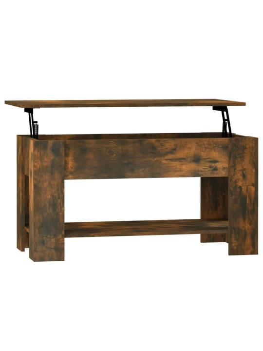 Konferenční stolek kouřový dub 101x49x52 cm kompozitní dřevo