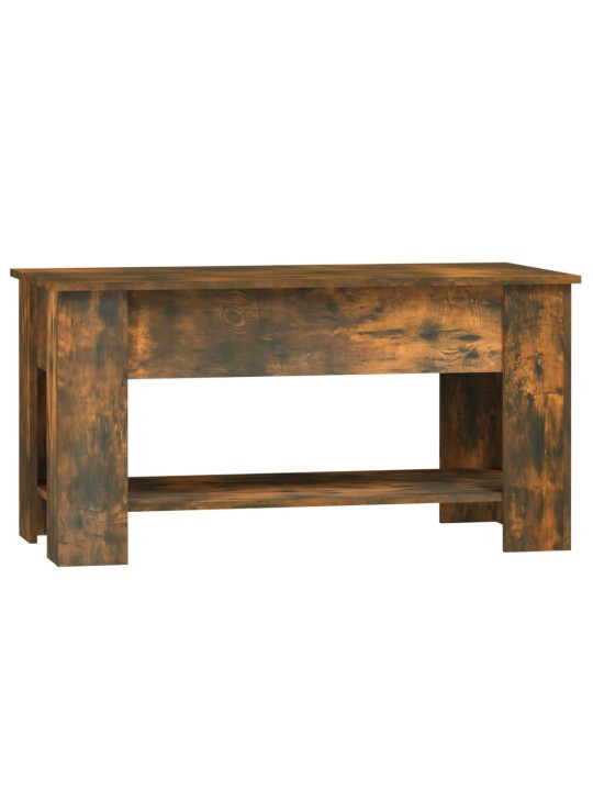 Konferenční stolek kouřový dub 101x49x52 cm kompozitní dřevo