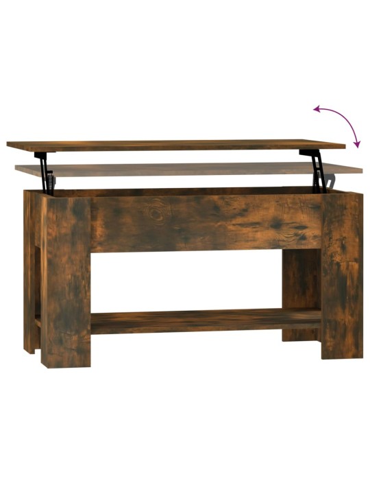 Konferenční stolek kouřový dub 101x49x52 cm kompozitní dřevo