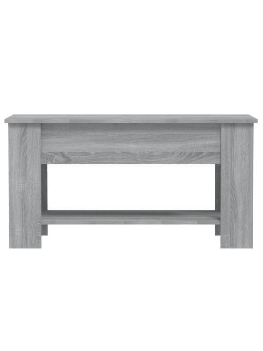 Konferenční stolek šedý sonoma 101x49x52 cm kompozitní dřevo
