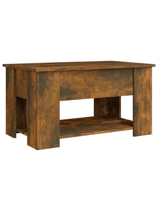 Konferenční stolek kouřový dub 79 x 49 x 41 cm kompozitní dřevo