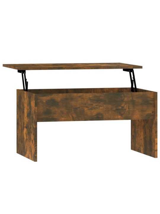 Konferenční stolek kouřový dub 80x50,5x41,5 cm kompozitní dřevo