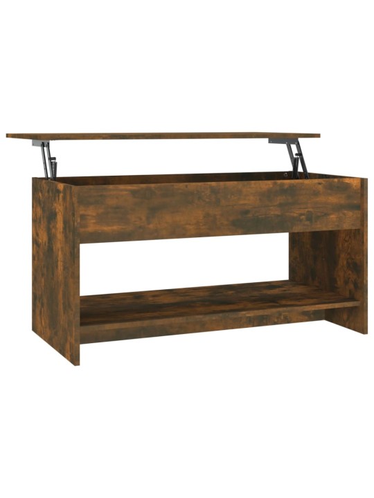 Konferenční stolek kouřový dub 102x50x52,5 cm kompozitní dřevo
